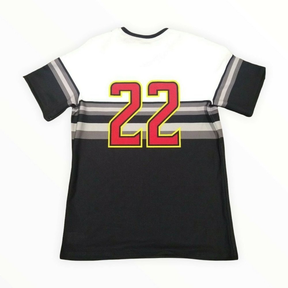 Under Armour Maryland Terrapins ArmourFuse Softball Jersey Black Medium Women - Picture 3 of 4